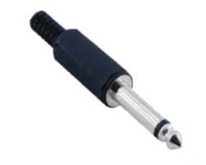 6.3mm Mono Jak Erkek resmi