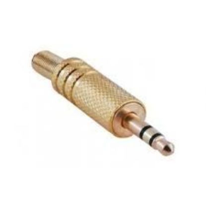 3.5mm Stereo Jak Erkek Metal resmi