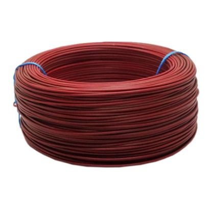 Tek Damarlı Montaj Kablosu 0.5mm 100 Metre Kırmızı resmi