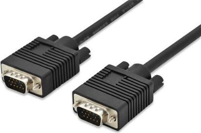 Vga Monitör Kablosu 1.5 Metre - Siyah resmi