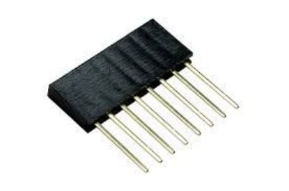 1x40 Dişi Header (2.54mm) - 10.9 Mm resmi