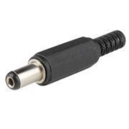 Power Giriş Konnektörü Kablo Tipi Erkek (2.1mm) resmi