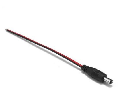 2.1 Mm Erkek Adaptör Jack Fiş Kablolu 15cm resmi