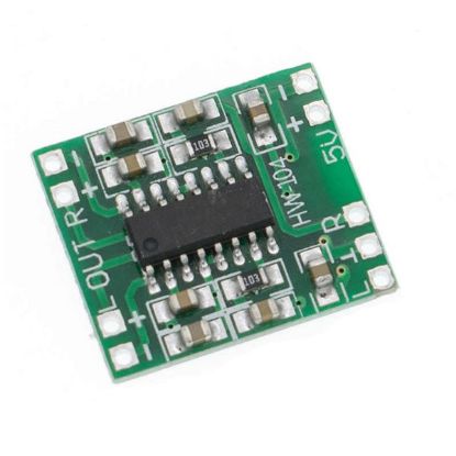 Pam8403 Hw-104 2x3w Mini Ses Amfisi (class-d) resmi