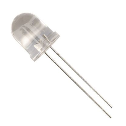 10mm Şeffaf Yeşil Led - 3500-4000 Mcd resmi