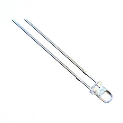 3mm Şeffaf Sarı Led - 4000-5000 Mcd resmi