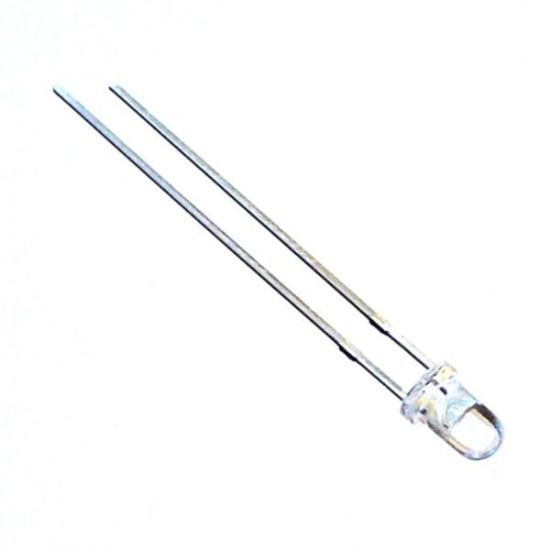 3mm Şeffaf Sarı Led - 4000-5000 Mcd resmi