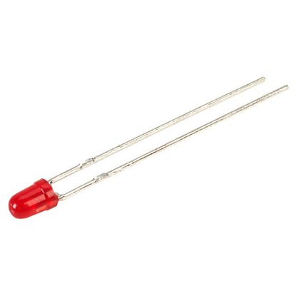 3mm Kırmızı Led - 200-300 Mcd resmi
