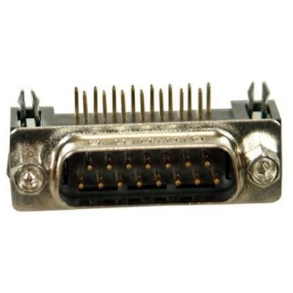 15 Pin Erkek D-sub Konnektör - 90c / 90 Derece resmi