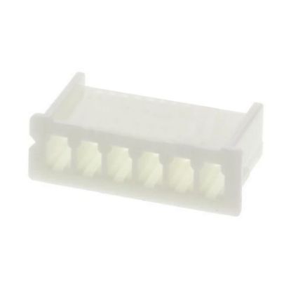 6 Pin Tunik Konnektör Dişi - 2.50mm resmi