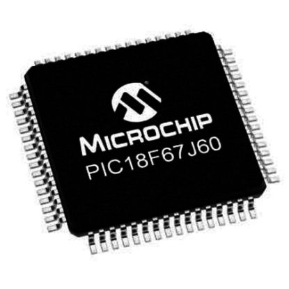 Pıc18f67j60 I/pt Smd Tqfp-64 8-bit 41.667mhz Mikrodenetleyici resmi