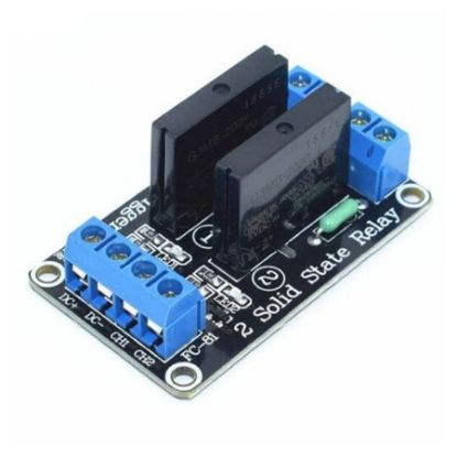 5v - 2 Kanal Solid State Röle Kartı (5v 2a) (geliştirme Kartlarıyla Uyumlu) resmi