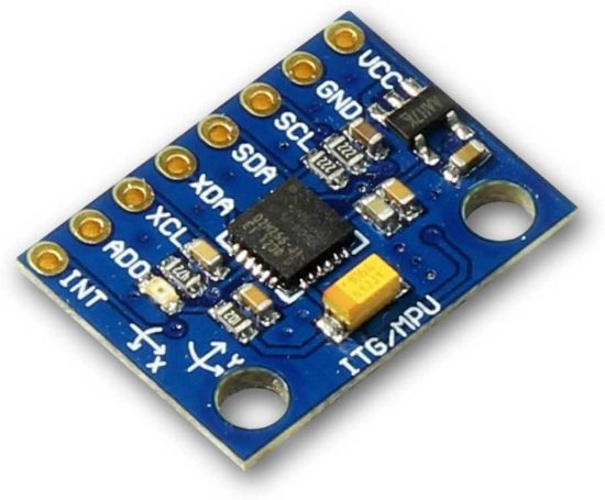 Mpu6050 6 Eksenli Gyro Ve Eğim Sensörü resmi
