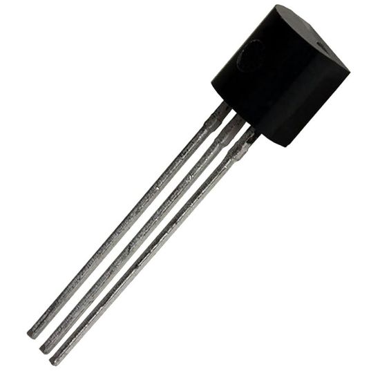 Bc547 Transistör Bjt Npn To-92 100ma, 45v resmi