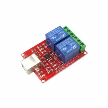5v 2 Kanal Usb Röle Kartı resmi
