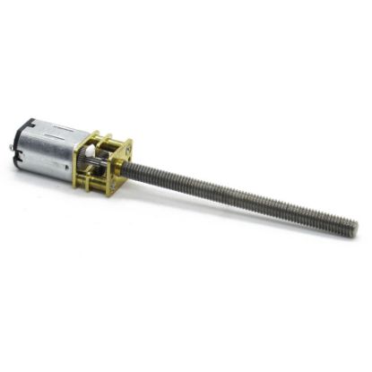 Vidalı Metal Redüktörlü Dc Motor - Mikro Dc Motor - 6v 150rpm (m4 * 55) resmi