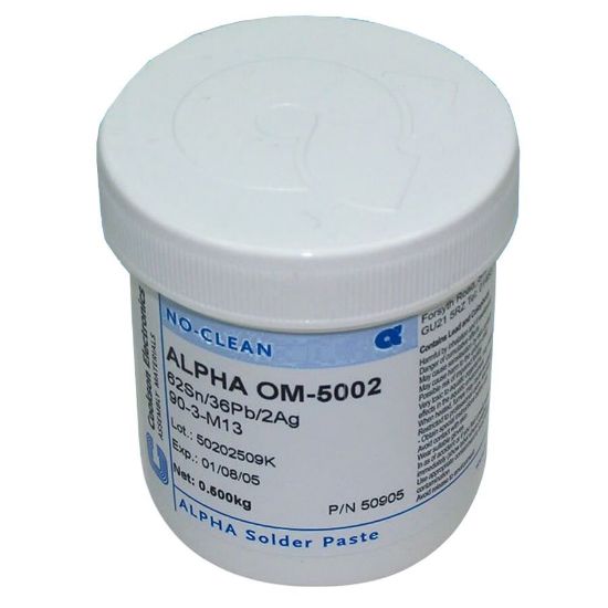 Kurşunlu Gümüşlü Krem Lehim Om5002 62/36/2 500g resmi
