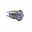 Drn412 12mm Metal Kırmızı Ledli Yaylı Buton 12v-24v resmi