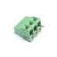 3 Pin 2 No 5.08mm Yeşil Klemens resmi