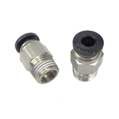 3d Printer Isıtıcı Uç - Hotend J-head V6 Bağlayıcı Extruder 1.75mm resmi