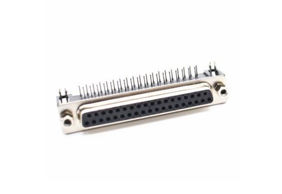 37 Pin Dişi D-sub Konnektör - 90c / 90 Derece resmi