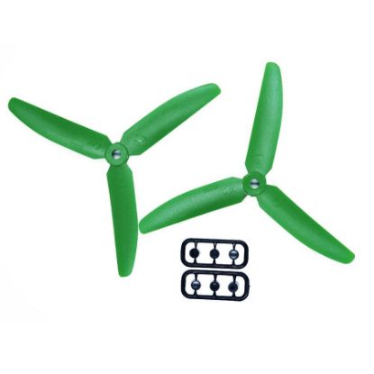 Drone - Quadcopter Ve Multikopter Pervanesi Seti - Plastik 5030 Yeşil 4 Adet resmi