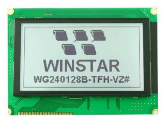 240x128 Grafik Lcd Ekran Beyaz - Wg240128b-tfh-vz# resmi
