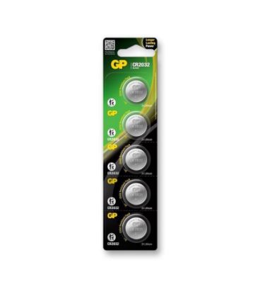 Gp Cr2032 3v - 5'li Pil resmi