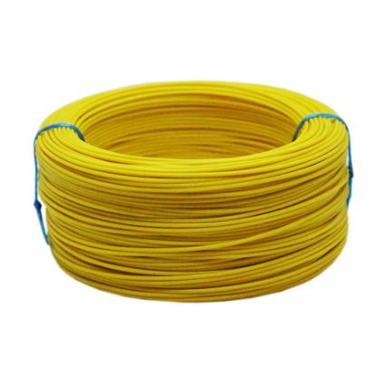 Tek Damarlı Montaj Kablosu 0.5mm 100 Metre Sarı resmi