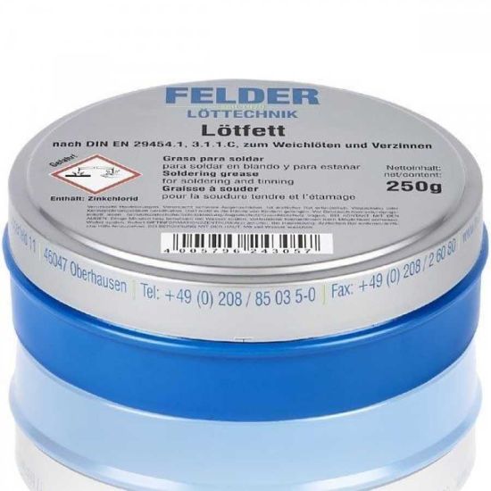 Lehim Pastası 250gram - Lötfett Felder resmi