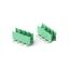 3 Pin 5.08mm 90c Erkek Geçmeli Yeşil Klemens resmi