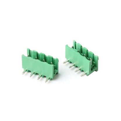 9 Pin 5.08mm 90c Erkek Geçmeli Yeşil Klemens resmi