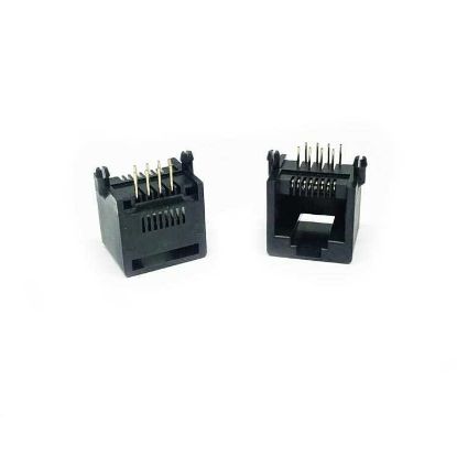 R-5588 8p8c 90c Kısa Tip Ethernet Konnektörü resmi