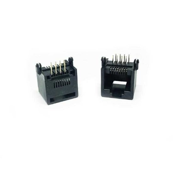 R-5588 8p8c 90c Kısa Tip Ethernet Konnektörü resmi
