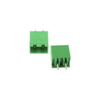 4 Pin 3.81mm 180° Erkek Geçmeli Yeşil Klemens resmi