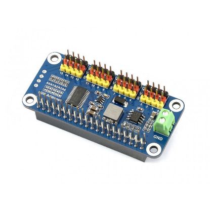 Raspberry Pi Servo Motor Sürücü Kartı - 16 Kanal - 12 Bit - Waveshare resmi