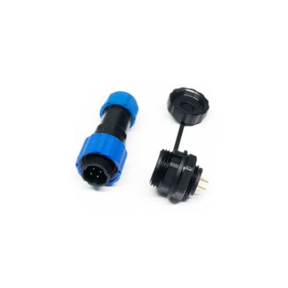 6 Pin Ip68 16mm Su Geçirmez Konnektör Takım resmi