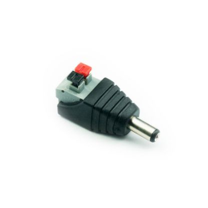 2.1mm Klemensli Barrel Power Jak Erkek resmi