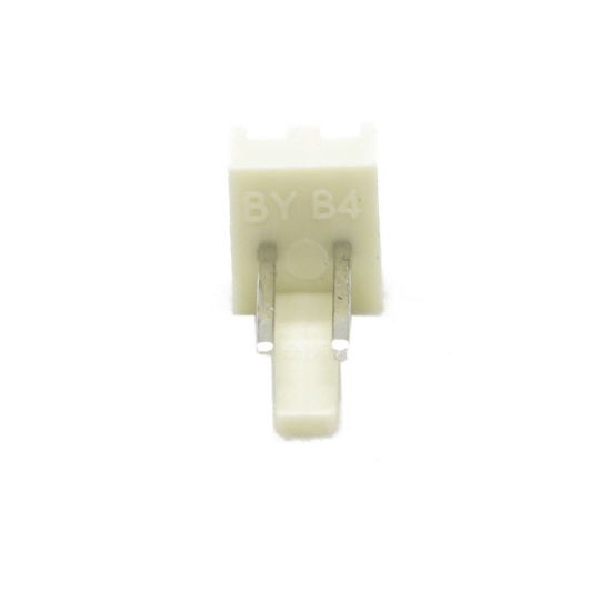 2 Pin Tunik Konnektör Erkek 2.54mm 180c resmi