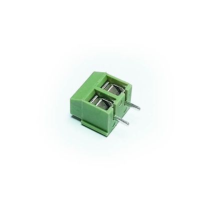 2 Pin 0 No 5.00mm Yeşil Klemens resmi