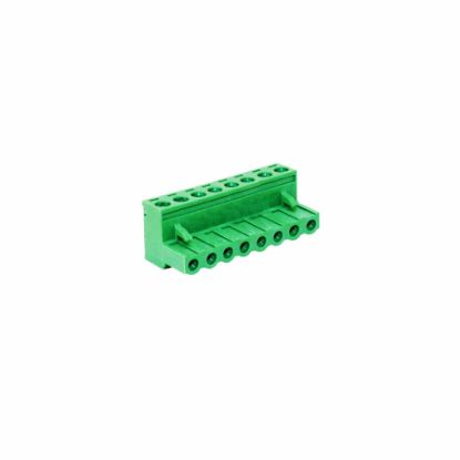 10 Pin 3.50mm Dişi Geçmeli Yeşil Klemens resmi