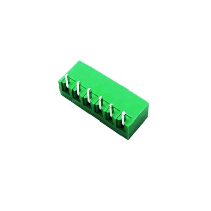 7 Pin 3.50mm 90° Erkek Geçmeli Yeşil Klemens resmi