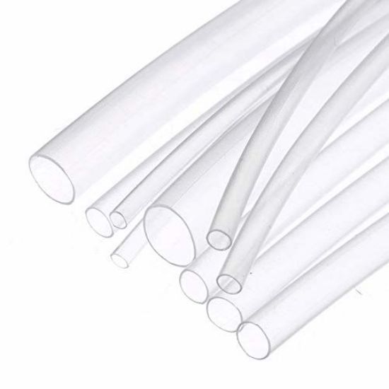 19.1mm Isı İle Daralan Makaron Şeffaf (1 Metre) resmi