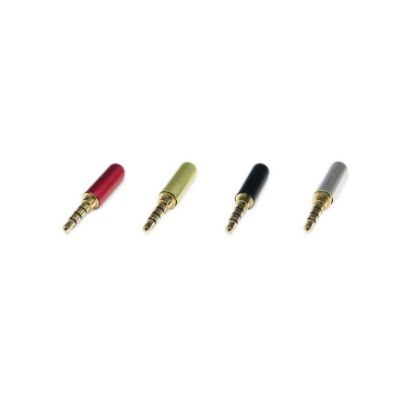 Siyah Stereo Jak Erkek - 3.5mm - 3 Boğumlu resmi