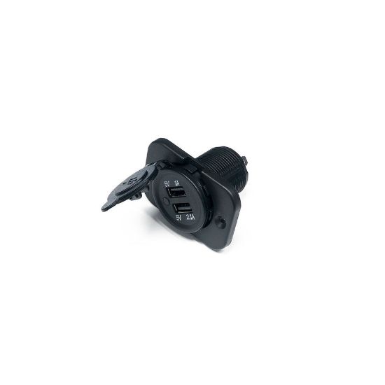 Panel Tipi 2 Usb Girişli Konnektör Şase resmi