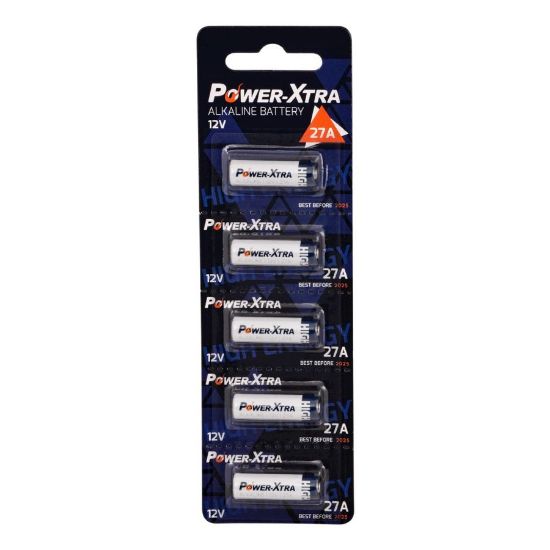 27a Size 12v Alkalin Pil - 5li Paket resmi