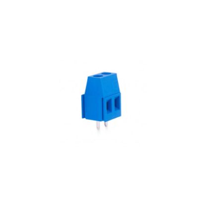 2 Pin 1 No 5.08mm Mavi Klemens resmi