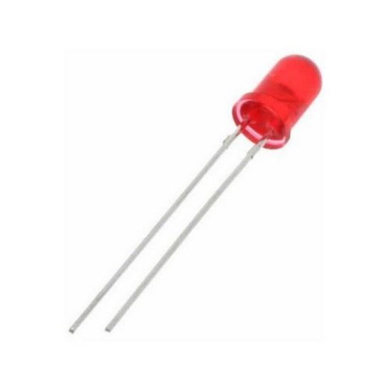 5mm Led Kırmızı - 400-500 Mcd resmi