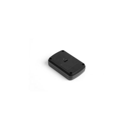 Hh045 Plastik Kutu Siyah (95x62x22mm) - 2xaaa Pil Yuvalı resmi