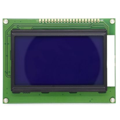 12864b V2.0 Grafik Lcd Ekran Modülü - Mavi Renkli resmi